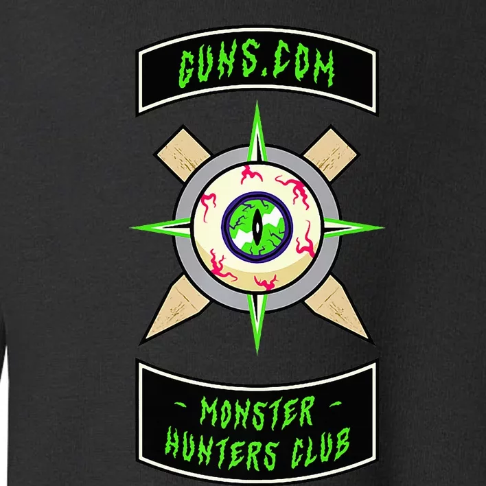 Guns Dot Com Monster Hunters Club Toddler Sweatshirt