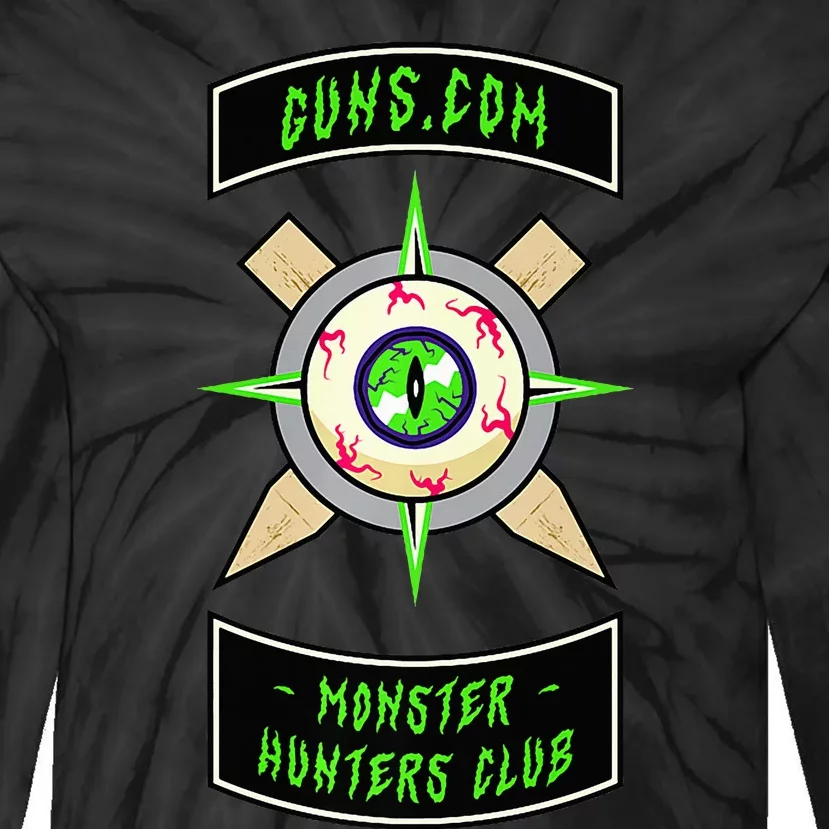 Guns Dot Com Monster Hunters Club Tie-Dye Long Sleeve Shirt