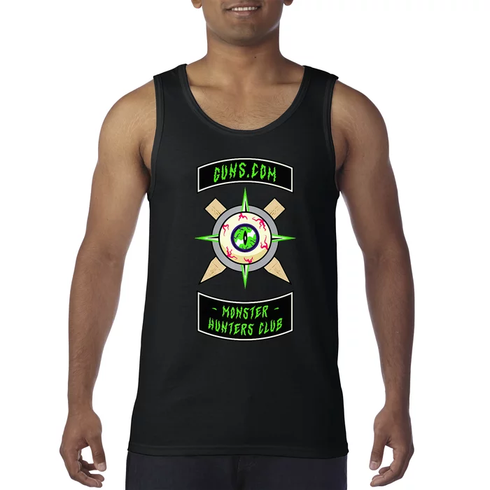 Guns Dot Com Monster Hunters Club Tank Top