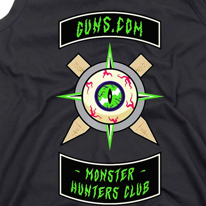 Guns Dot Com Monster Hunters Club Tank Top