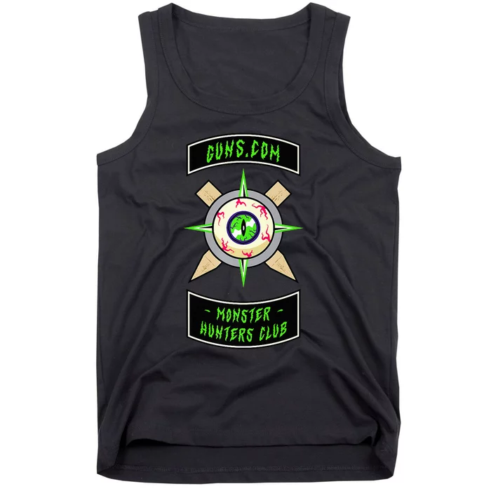 Guns Dot Com Monster Hunters Club Tank Top