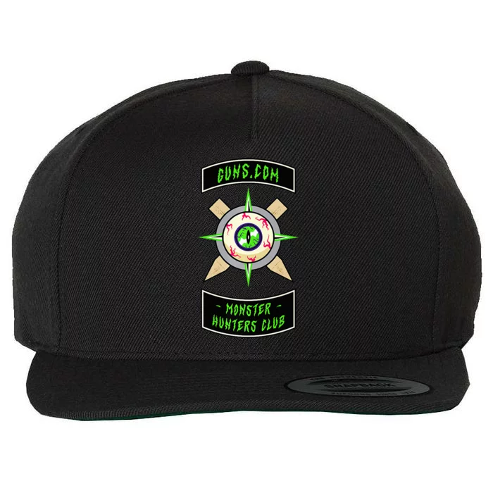 Guns Dot Com Monster Hunters Club Wool Snapback Cap