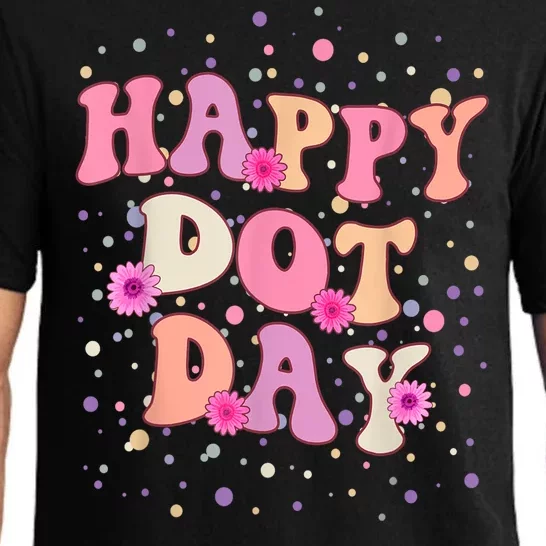 Groovy Dot Day For Teacher Happy Dot Day Gift Pajama Set