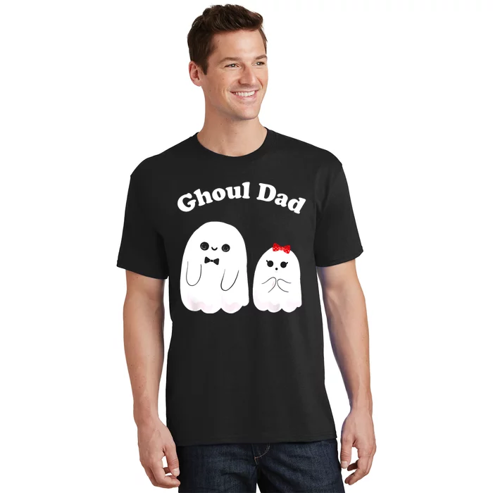 Ghoul Dad Daddy Ghost Father Funny Halloween Costume T-Shirt