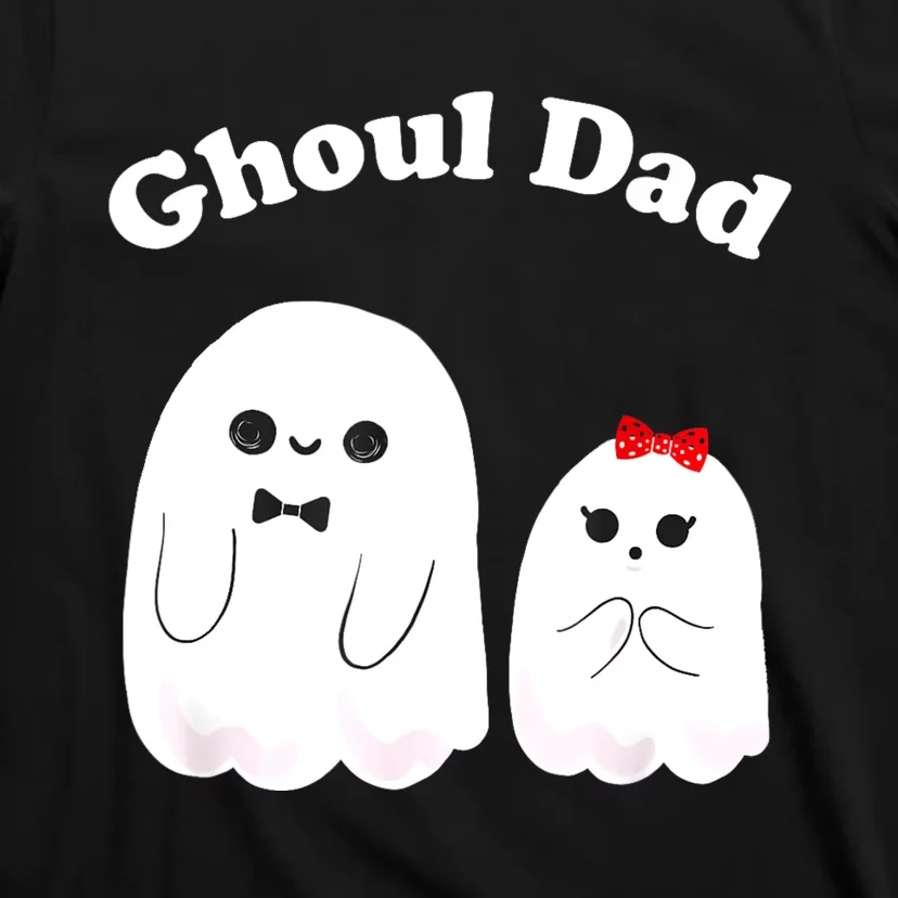 Ghoul Dad Daddy Ghost Father Funny Halloween Costume T-Shirt