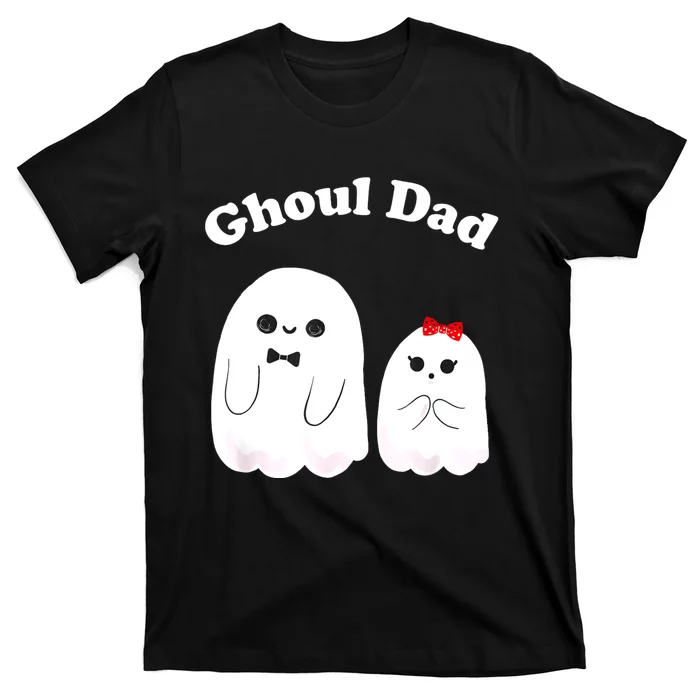 Ghoul Dad Daddy Ghost Father Funny Halloween Costume T-Shirt