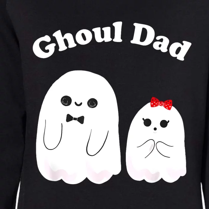 Ghoul Dad Daddy Ghost Father Funny Halloween Costume Womens California Wash Sweatshirt