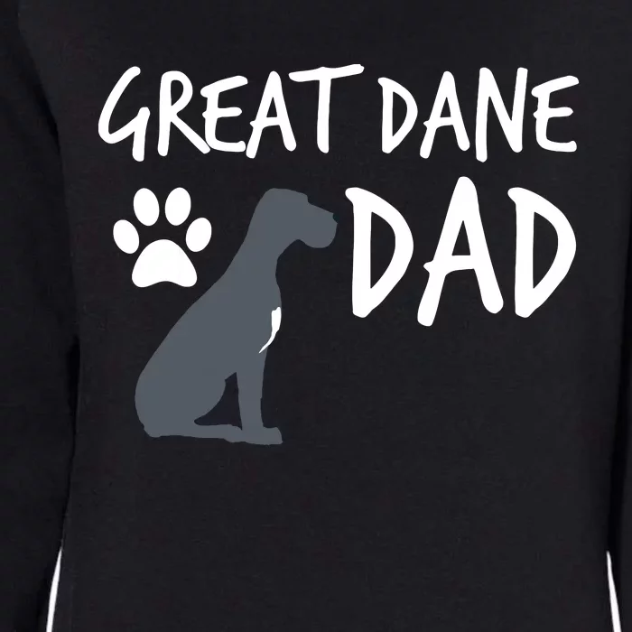 Great Dane Dad Dog Puppy Pet Lover Gift Womens California Wash Sweatshirt