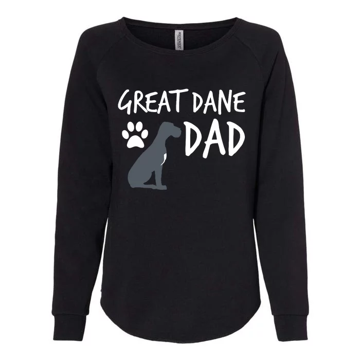 Great Dane Dad Dog Puppy Pet Lover Gift Womens California Wash Sweatshirt