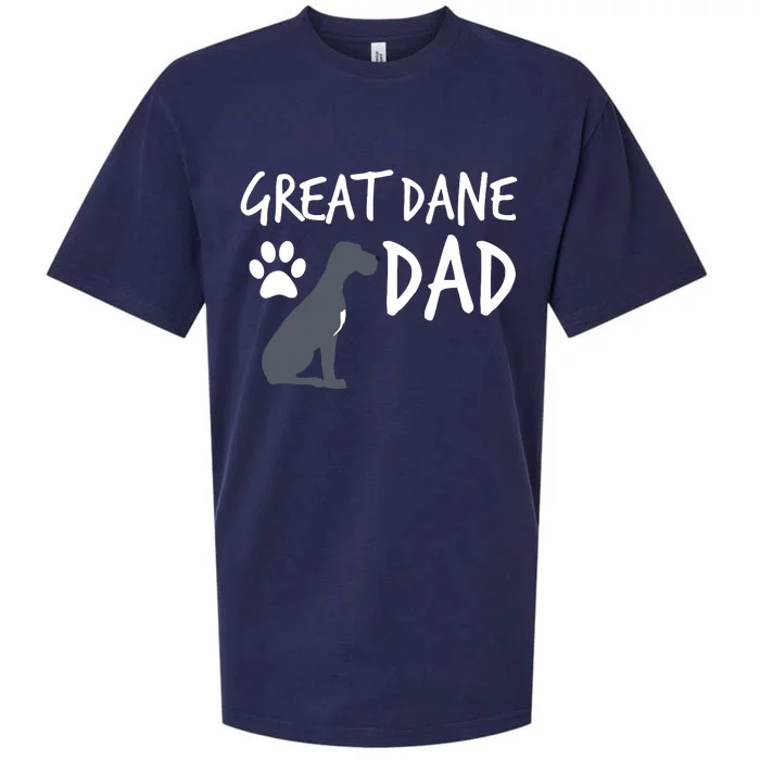 Great Dane Dad Dog Puppy Pet Lover Gift Sueded Cloud Jersey T-Shirt