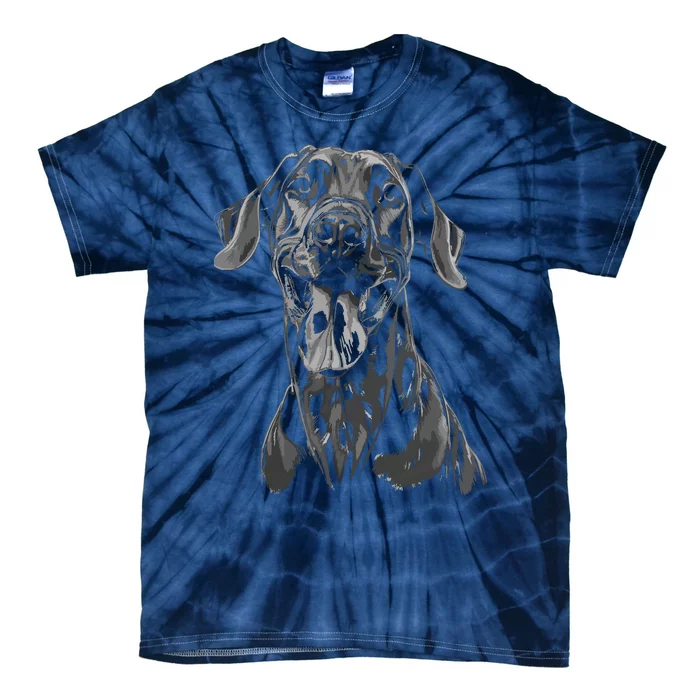 Great Dane Dog Animal Graphic Tees For Men Women Tie-Dye T-Shirt