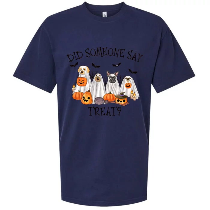 Ghost Dogs Did Someone Say Treat Sueded Cloud Jersey T-Shirt