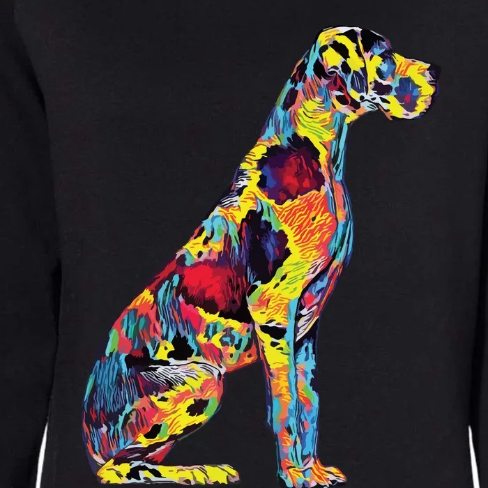 Great Dane Dog Womens California Wash Sweatshirt