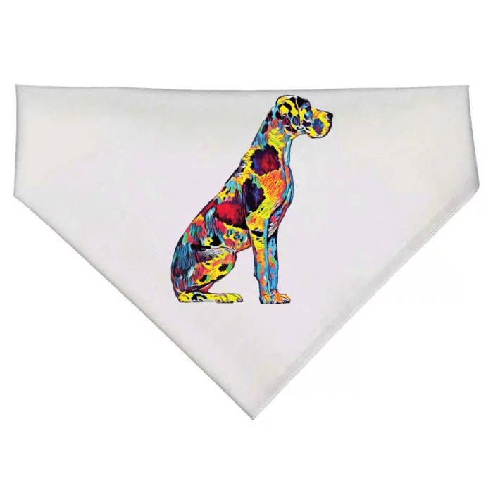 Great Dane Dog USA-Made Doggie Bandana