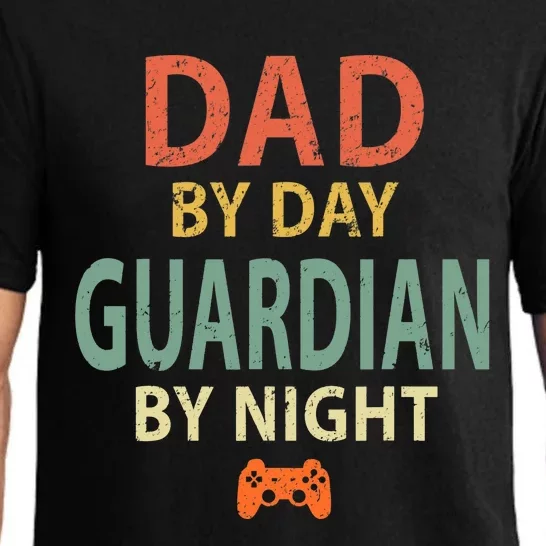 Gamer Dad. Dad by Day Guardian By Night Gaming Pajama Set