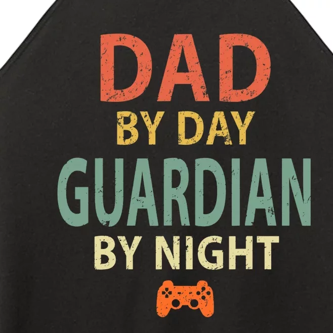 Gamer Dad. Dad by Day Guardian By Night Gaming Women’s Perfect Tri Rocker Tank