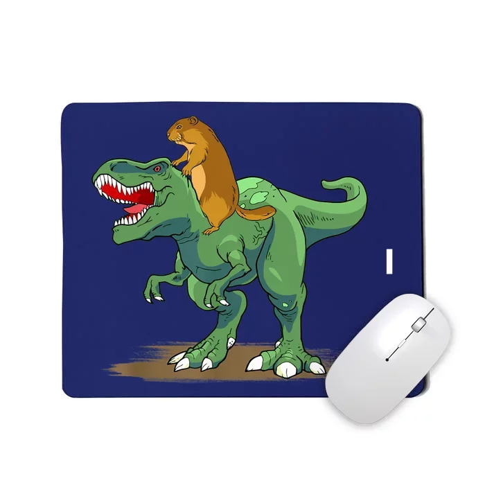 GroundHog Day Dinosaur Gift Shadow Mousepad