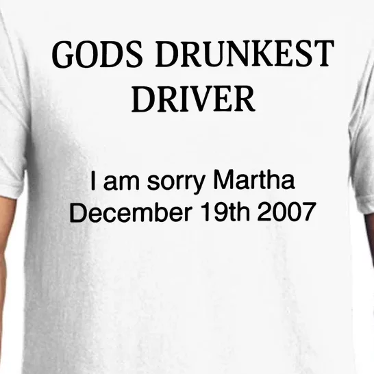 Gods Drunkest Driver December 2007 Pajama Set