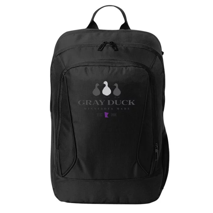 Gray Duck Ducks City Backpack