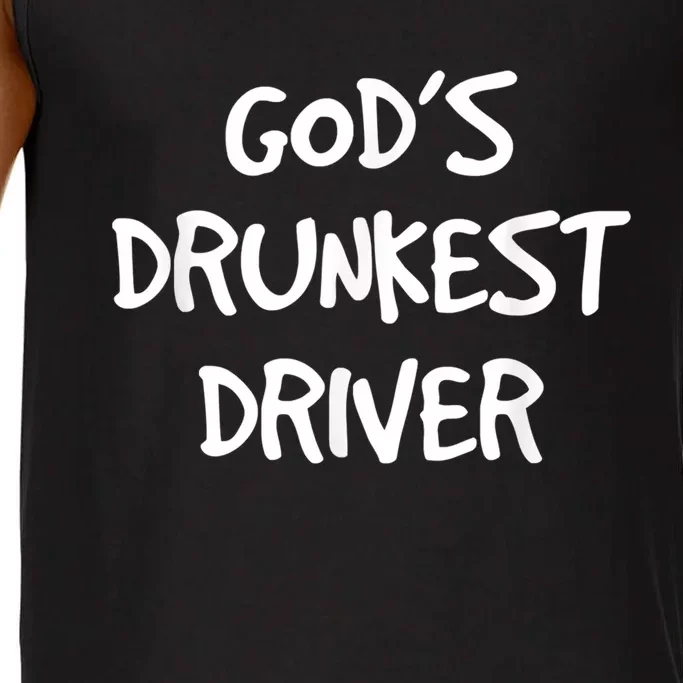 God's Drunkest Driver Funny Comfort Colors® Tank Top