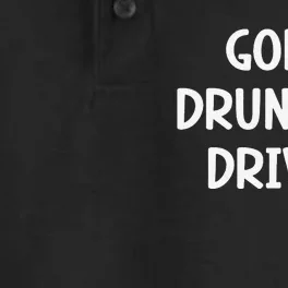 gods drunkest driver Dry Zone Grid Performance Polo