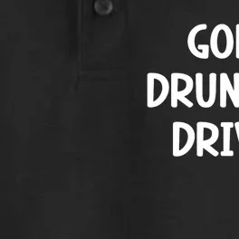 Gods Drunkest Driver Dry Zone Grid Performance Polo