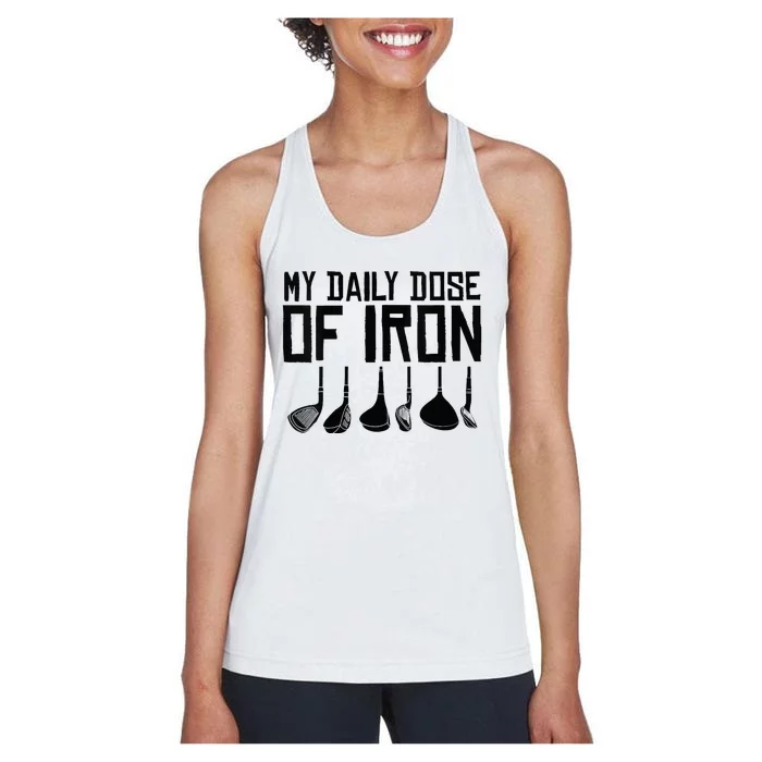 Golf Daily Dose Of Iron Women's Racerback Tank