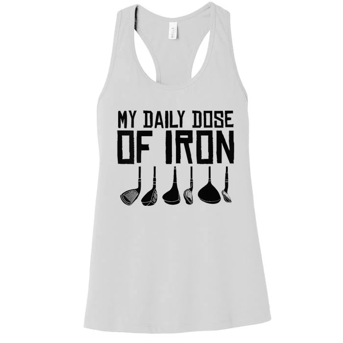 Golf Daily Dose Of Iron Women's Racerback Tank