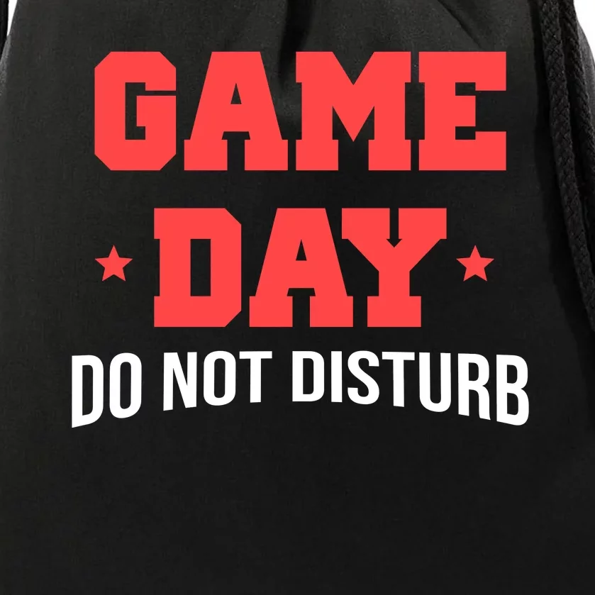 Game Day Do Not Disturb Drawstring Bag