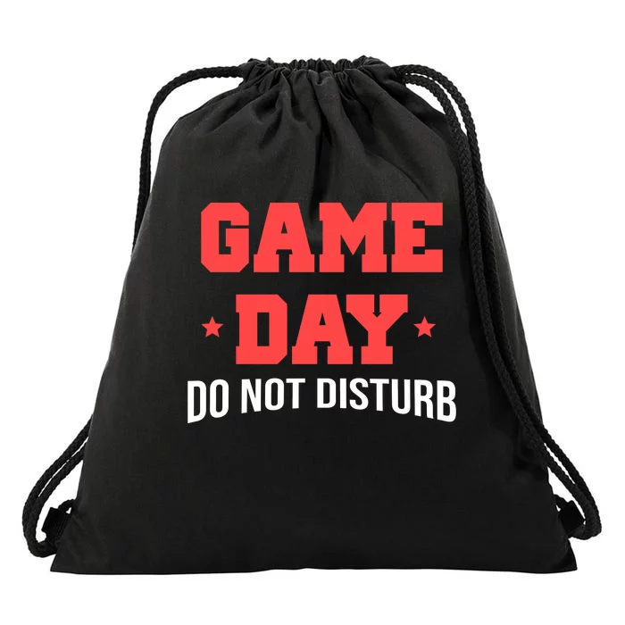 Game Day Do Not Disturb Drawstring Bag