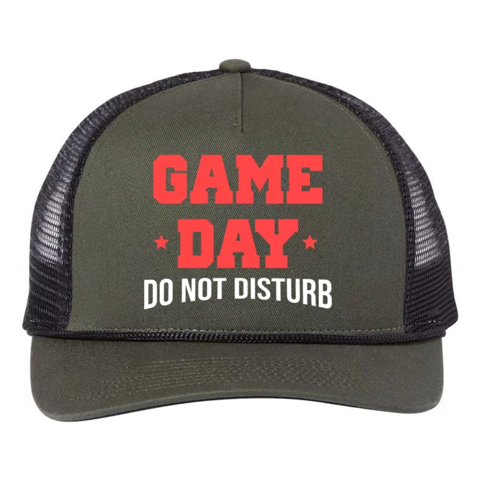 Game Day Do Not Disturb Retro Rope Trucker Hat Cap