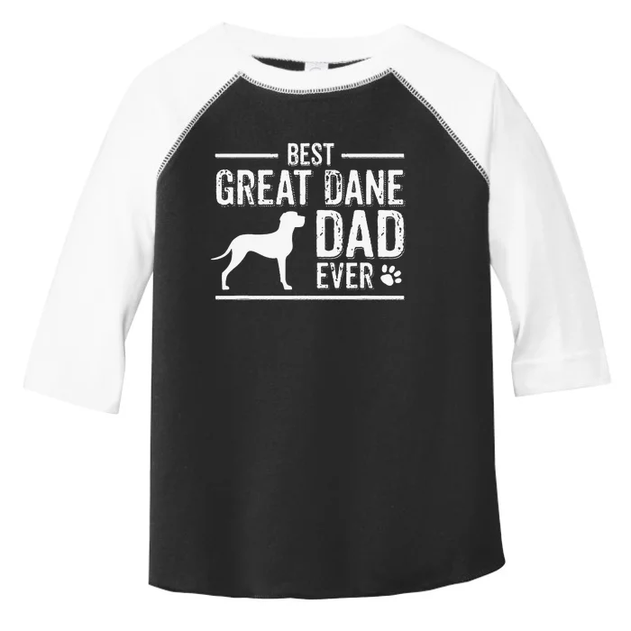 Great Dane Dad Best Dog Owner Ever Toddler Fine Jersey T-Shirt