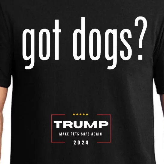 Got Dogs Eating The Dogs Cats Trump Make Pets Safe Again Pajama Set