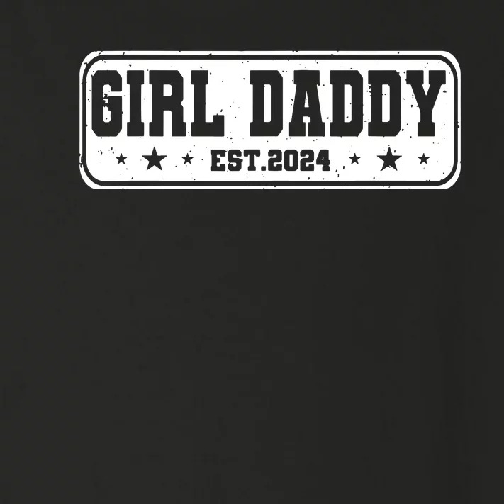 Girl Daddy Est 2024 To Be Gifts For 1st Time Dad Toddler Long Sleeve Shirt