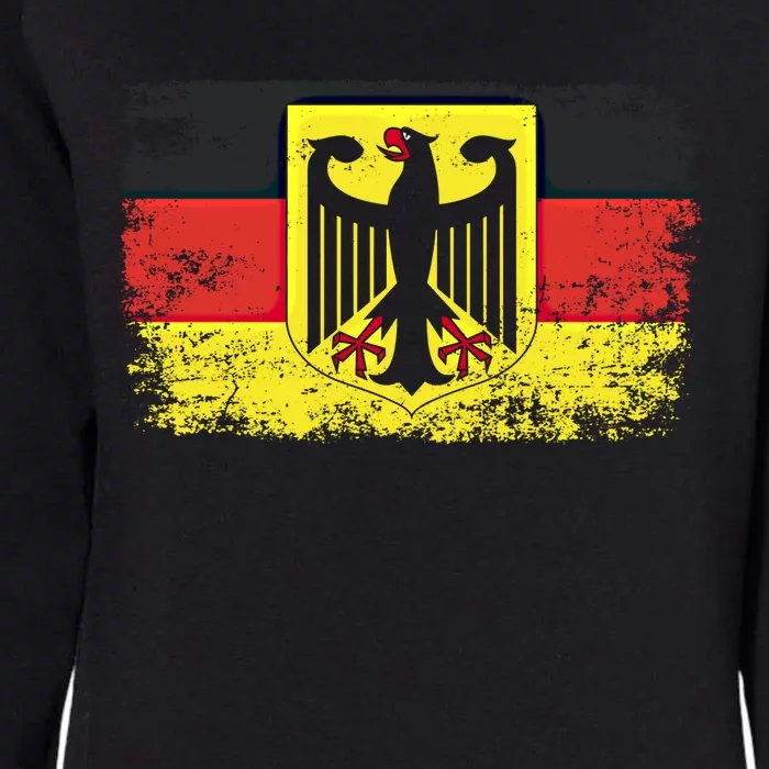 Ger Deutschland Eagle Bird Gery Ger Country Gift Womens California Wash Sweatshirt