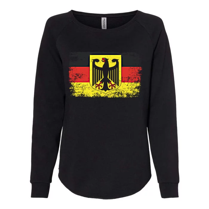 Ger Deutschland Eagle Bird Gery Ger Country Gift Womens California Wash Sweatshirt