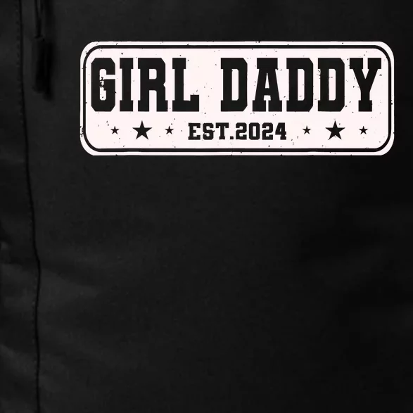 Girl Daddy Est 2024 To Be Gifts For 1st Time Dad Daily Commute Backpack