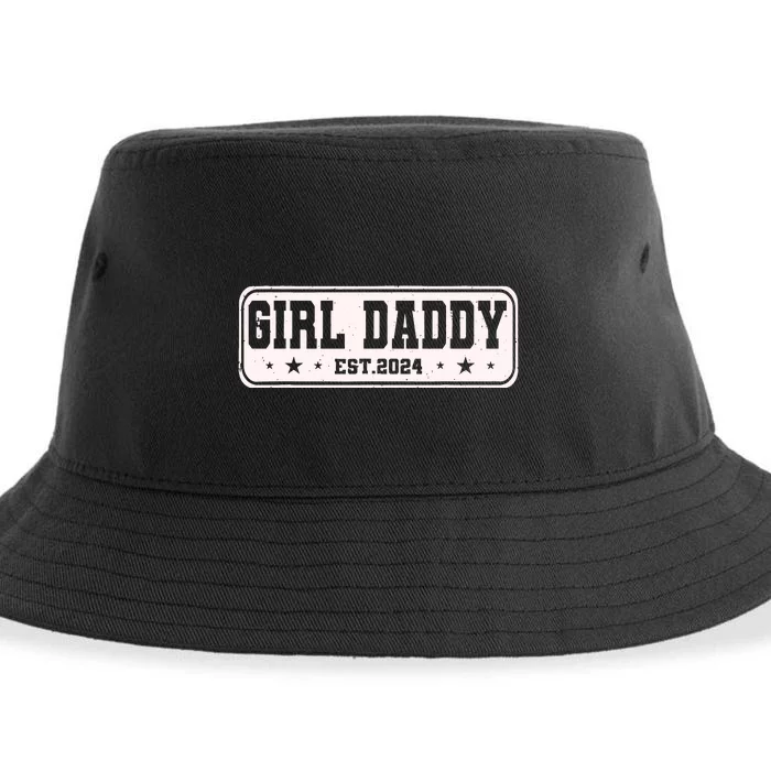 Girl Daddy Est 2024 To Be Gifts For 1st Time Dad Sustainable Bucket Hat