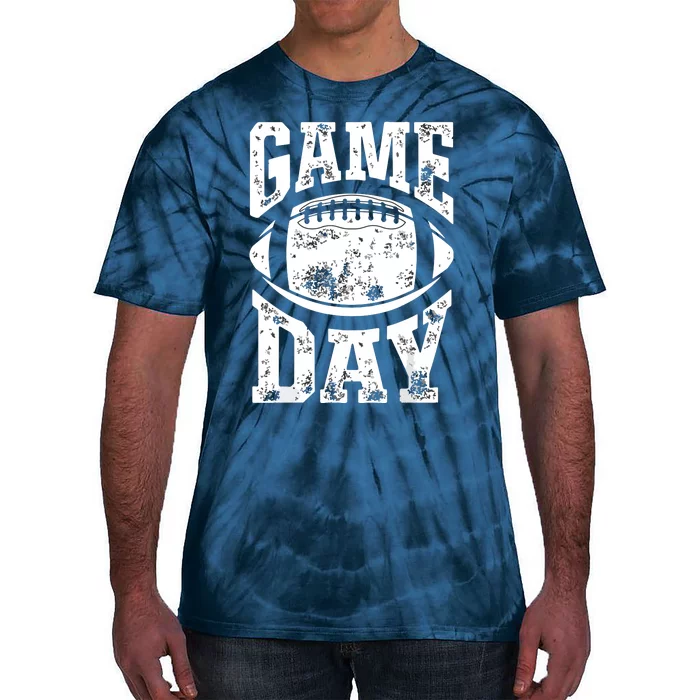 Game Day Football Season Funny Team Sports Vintage Tie-Dye T-Shirt