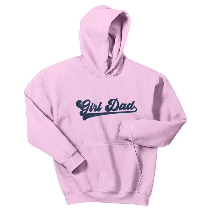 Girl Dad Funny Kids Hoodie