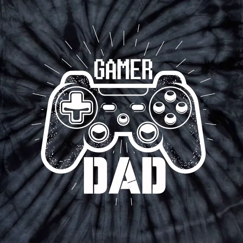 Gamer Dad FatherS Day Tie-Dye T-Shirt