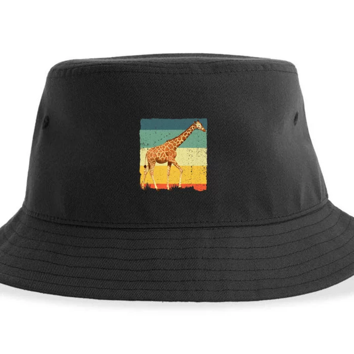 Giraffe Design For Giraffe Okapi Lover Sustainable Bucket Hat