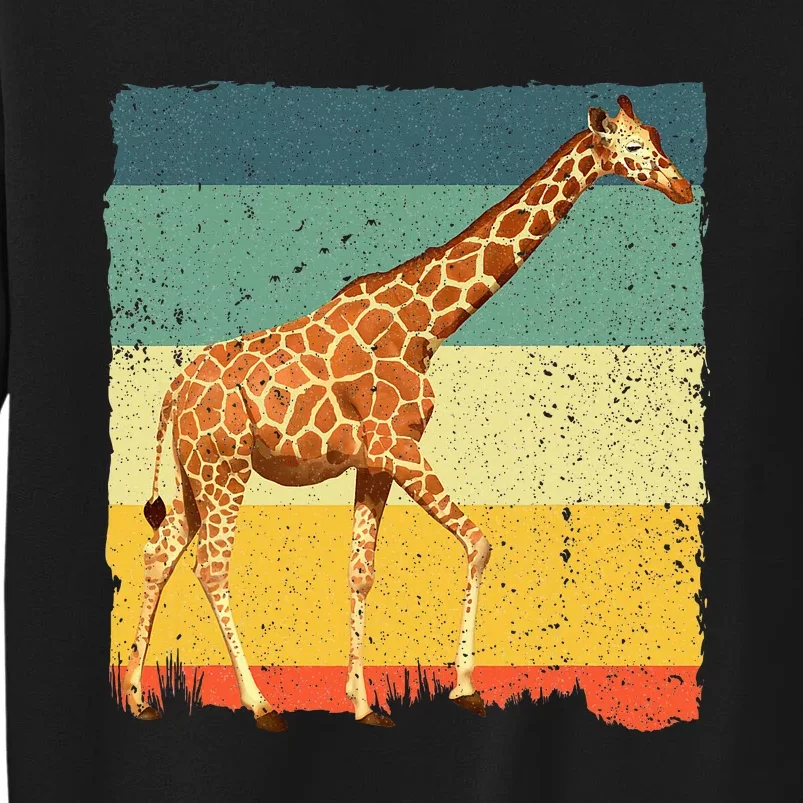 Giraffe Design For Giraffe Okapi Lover Tall Sweatshirt