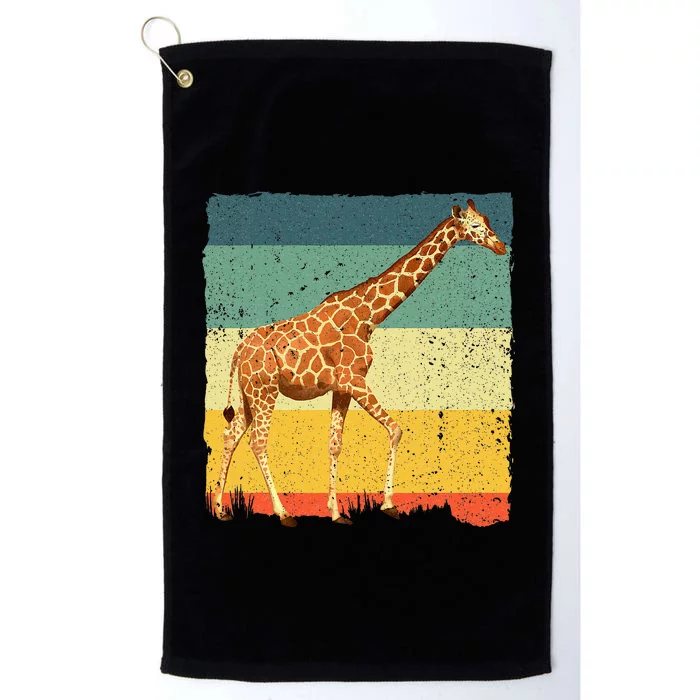 Giraffe Design For Giraffe Okapi Lover Platinum Collection Golf Towel