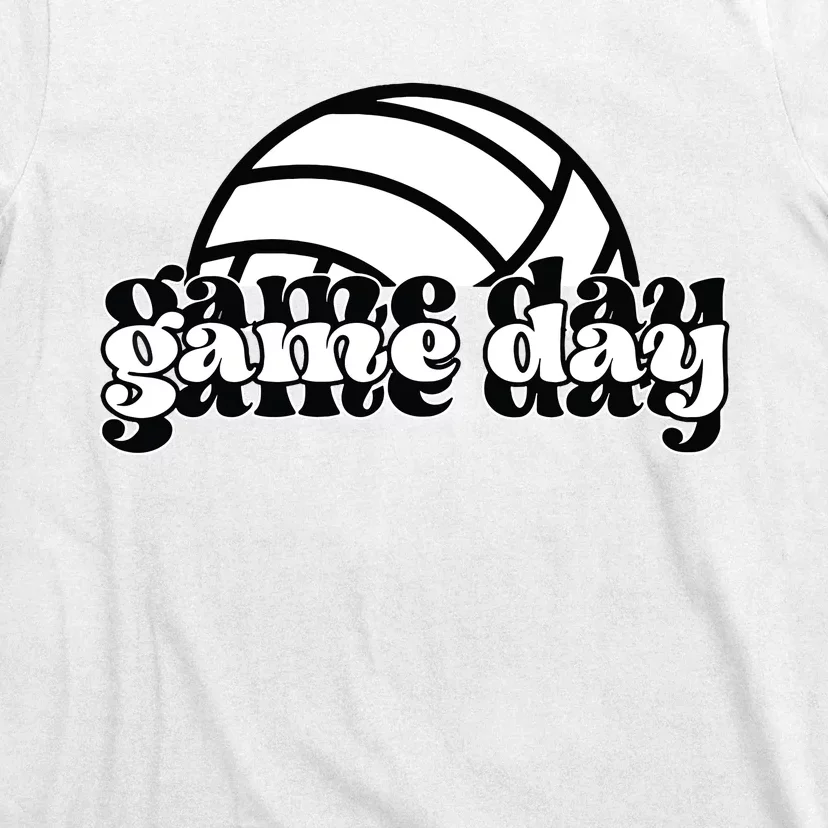 Game Day Funny Team Sports Volleyball Mom Dad Coach T-Shirt