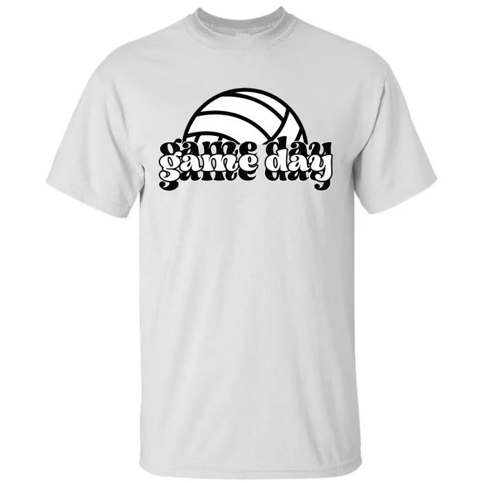 Game Day Funny Team Sports Volleyball Mom Dad Coach Tall T-Shirt