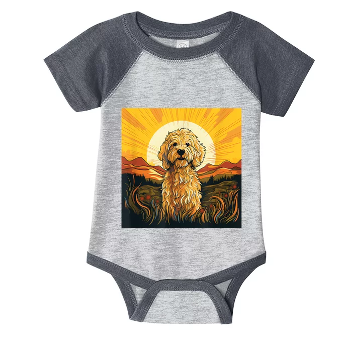 Goldendoodle Dood Funny Doodle Dog Golden Doodle Infant Baby Jersey Bodysuit