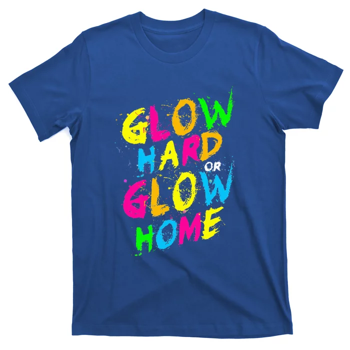 Glow Design For And Adults, In Bright Colors 80s Theme T-Shirt