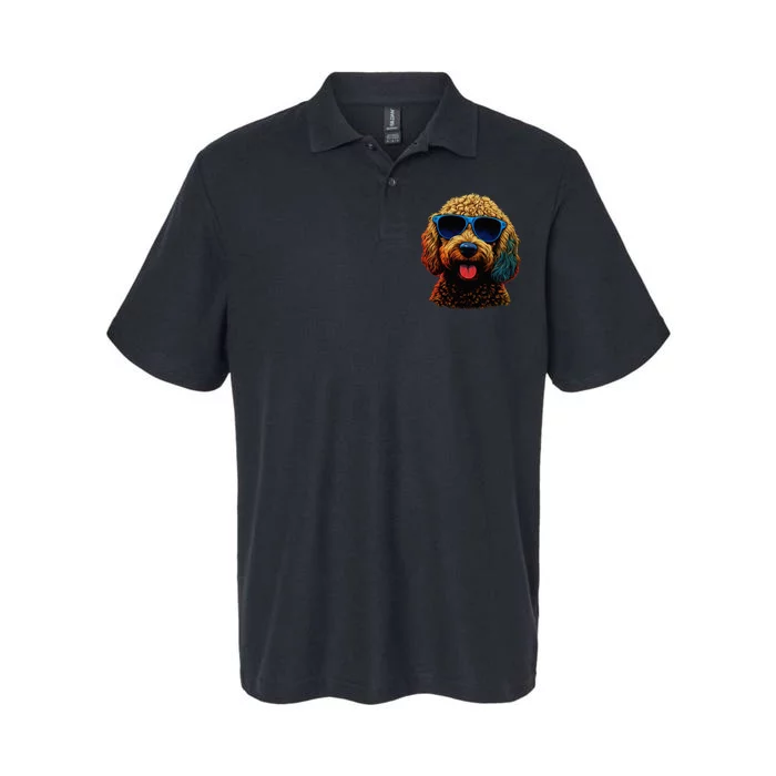 Goldendoodle Dood Funny Doodle Dog Golden Doodle Softstyle Adult Sport Polo