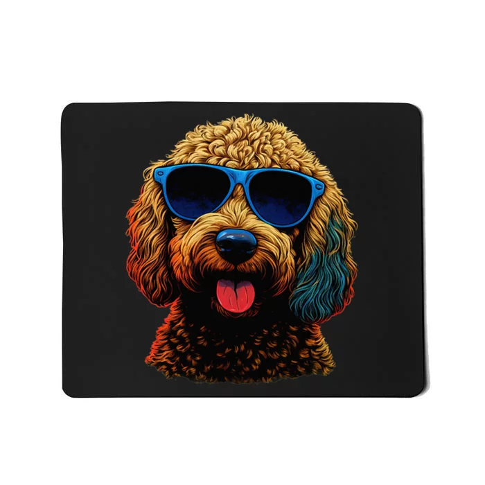 Goldendoodle Dood Funny Doodle Dog Golden Doodle Mousepad